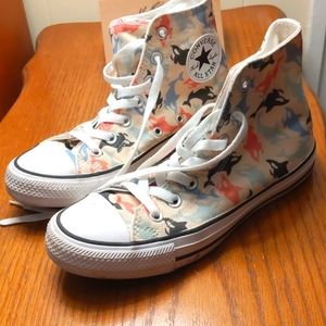 Converse All Stars with Whales